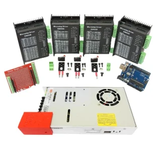 High Torque GRBL Bundle V2 (EXTRA LARGE) - 450W For Open-Loop Stepper Motors