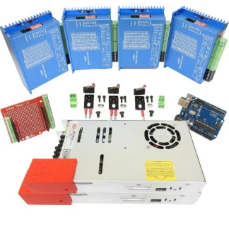 High Torque GRBL Bundle V2 (LARGE) - 2x 450W, HSS Drivers For Closed-Loop Stepper Motors