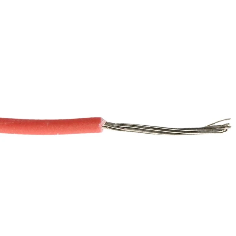 Hook Up Cable - 1 Core 0.5mm - Red