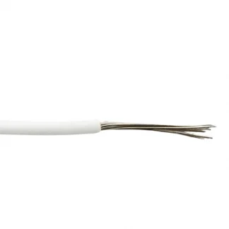 Hook Up Cable - 1 Core 0.5mm - White
