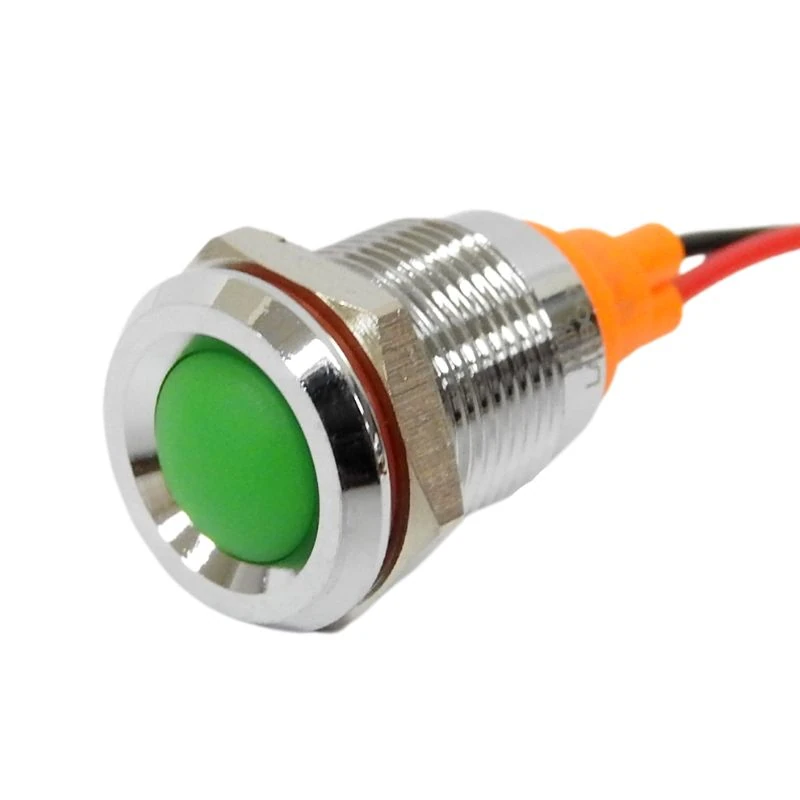 LED Indicator - 12mm - 9-24V - Green