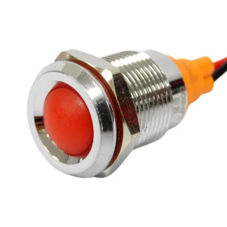 LED Indicator - 12mm 9-24V - Red