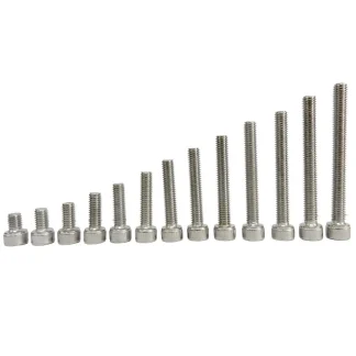 M6 Cap Head Bolts - Stainless Steel - 10PC