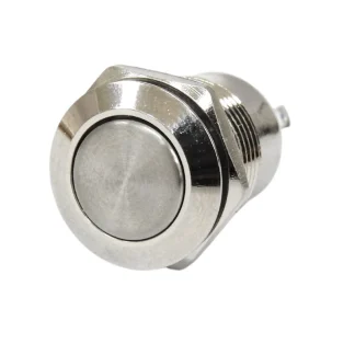 Push Button - 12mm - Momentary - 3A - 1NO
