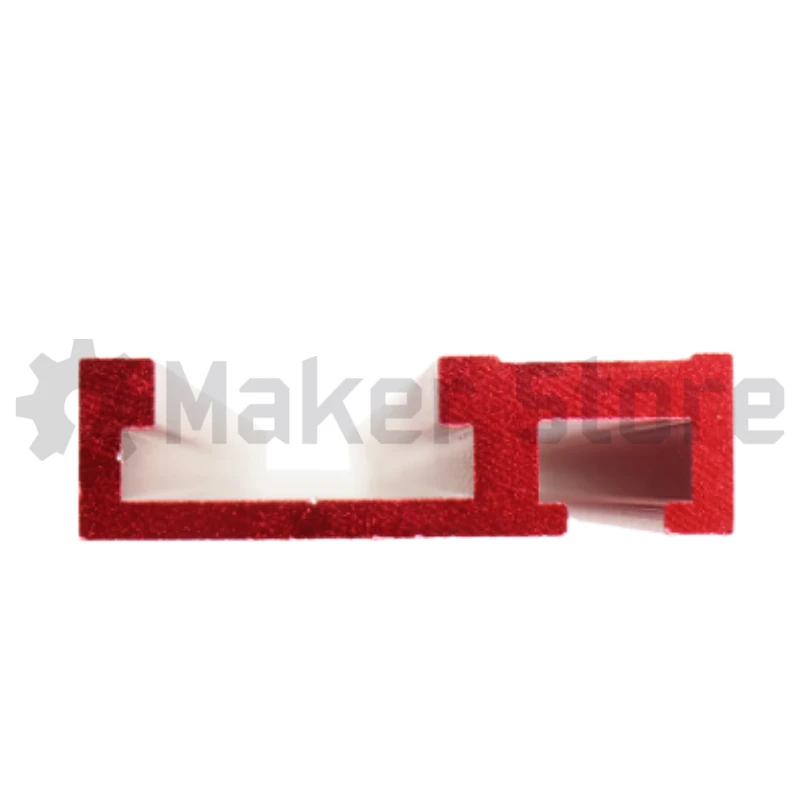 Type 45 T-Track With Scale - Red - Image 3