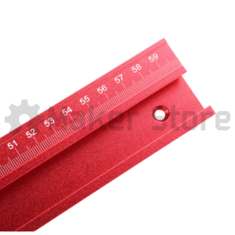 Type 45 T-Track With Scale - Red - Image 4
