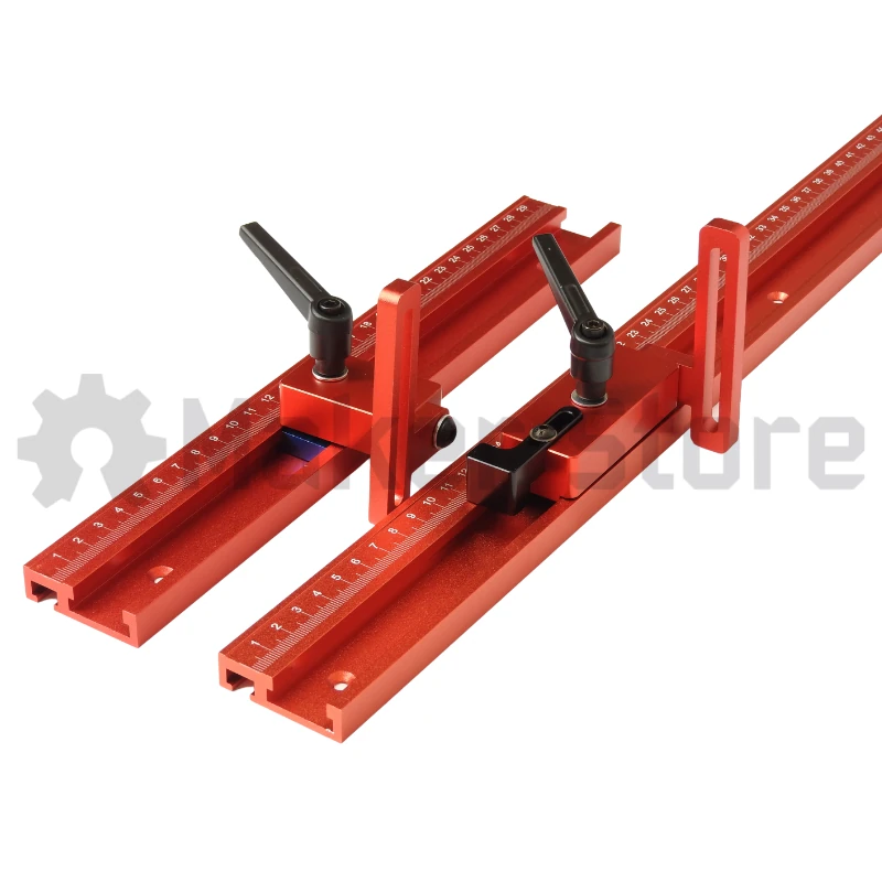 Type 45 T-Track With Scale - Red - Image 5