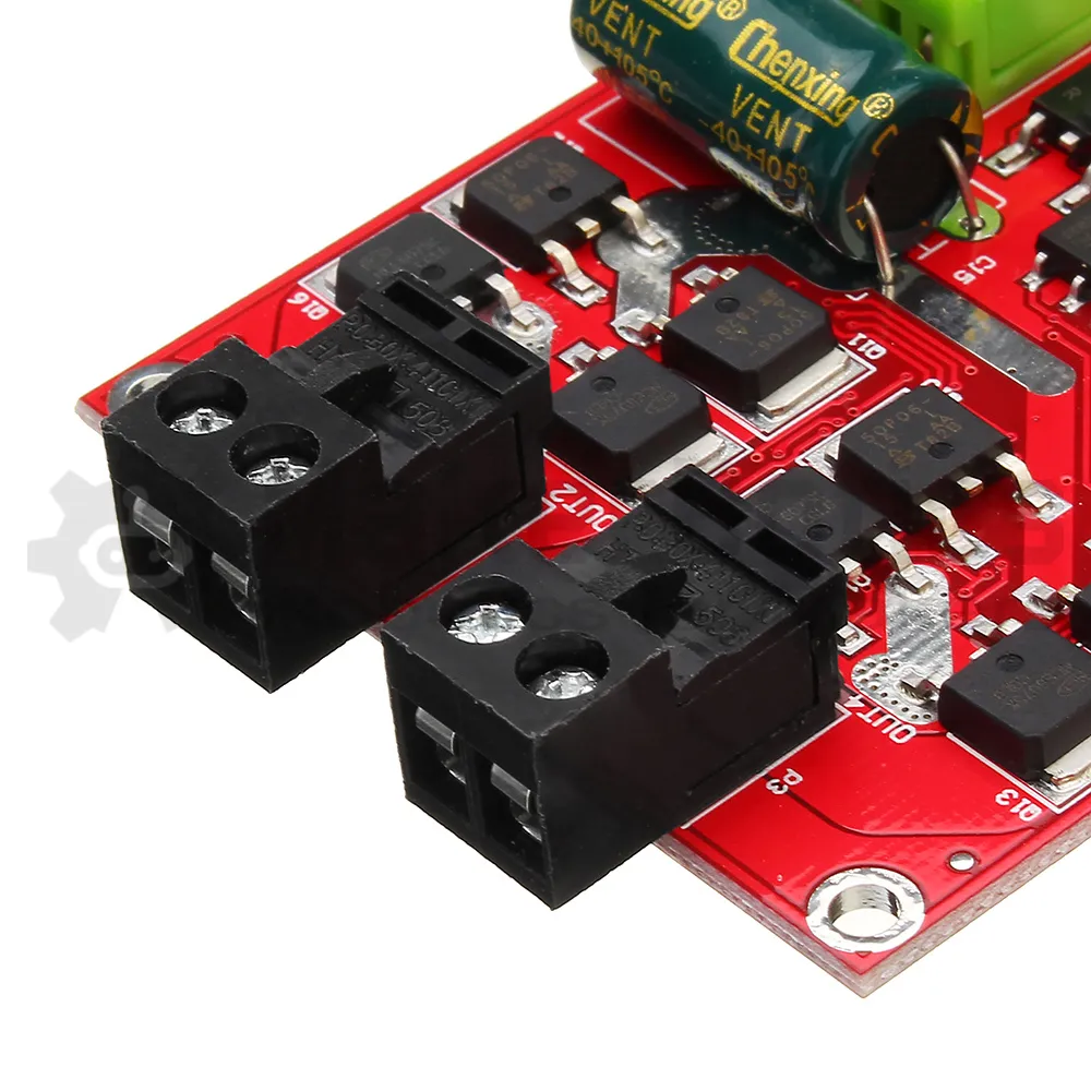 24V 7A Dual-Channel DC Motor Driver - MakerBotics - Image 6