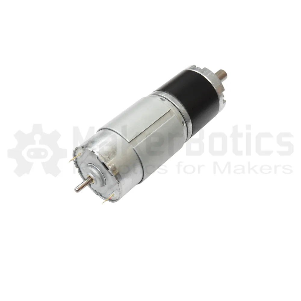 12-24V 36mm Planetary Geared DC Motor - High Torque 100-200RPM - Makerbotics - Image 3