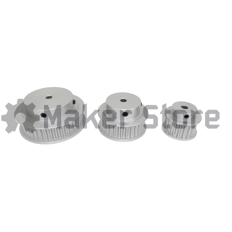 HTD5M Timing Pulley - 6.35mm Bore - Image 3