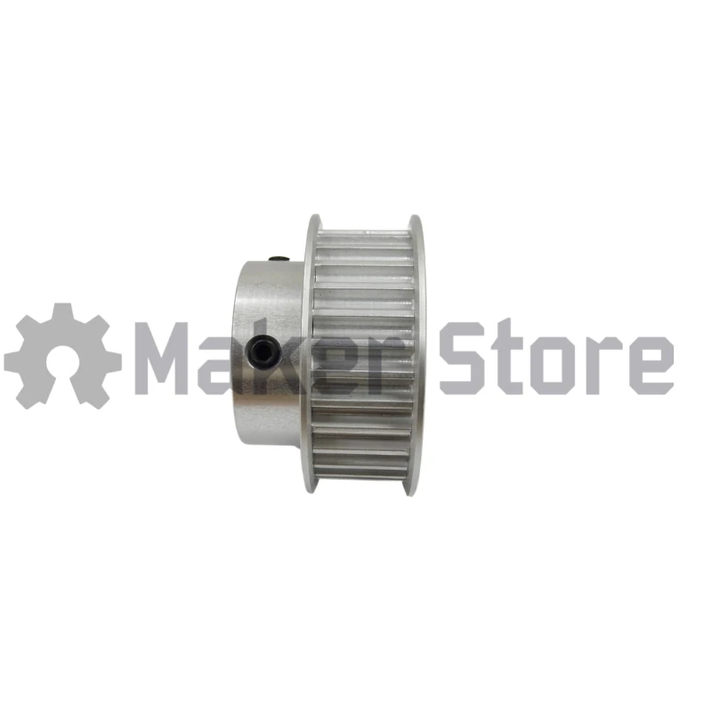 HTD5M Timing Pulley - 6.35mm Bore - Image 4