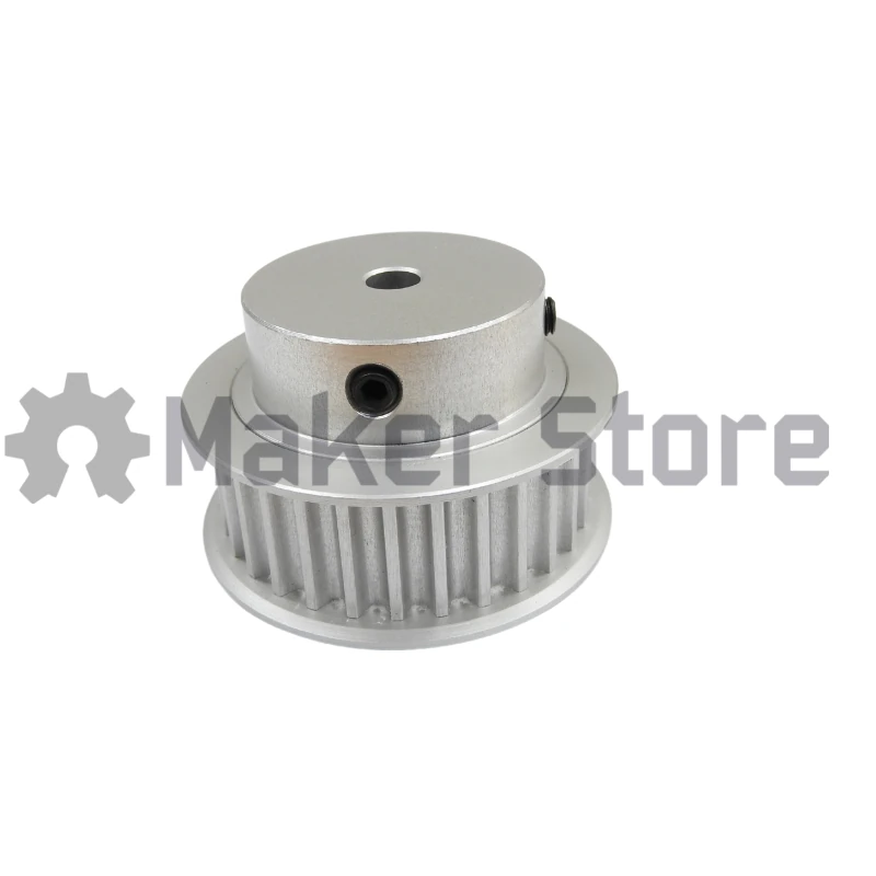 HTD5M Timing Pulley - 6.35mm Bore - Image 5