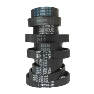 HTD5M Closed Loop Timing Belt - 15mm Width - (180mm - 270mm)