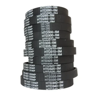 HTD5M Closed Loop Timing Belt - 15mm Width - (280mm - 340mm)