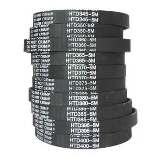 HTD5M Closed Loop Timing Belt - 15mm Width - (345mm - 400mm)