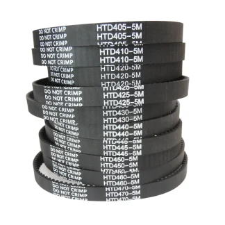 HTD5M Closed Loop Timing Belt - 15mm Width - (405mm - 470mm)