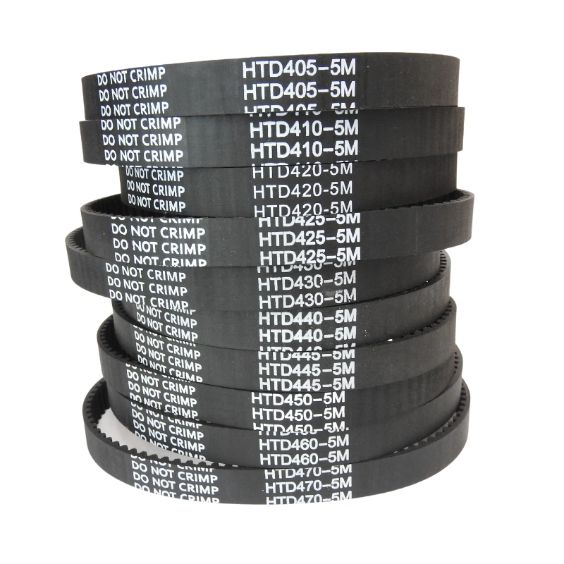 HTD5M Closed Loop Timing Belt - 15mm Width - (405mm - 470mm)