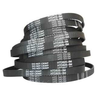HTD5M Closed Loop Timing Belt - 15mm Width - (475mm - 540mm)