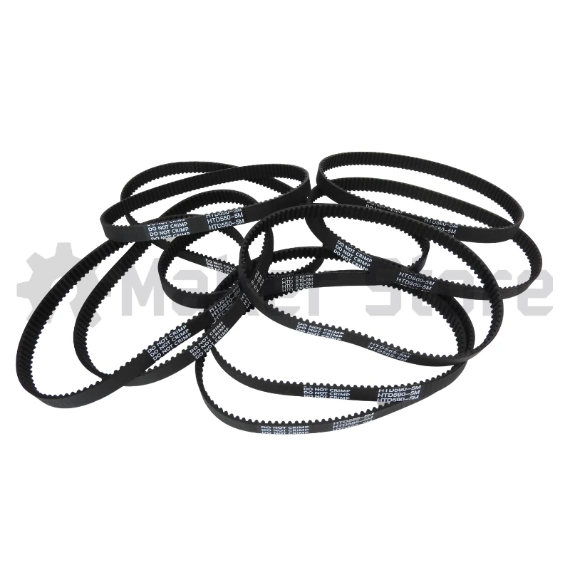HTD5M Closed Loop Timing Belt - 15mm Width - (550mm - 615mm) - Image 3