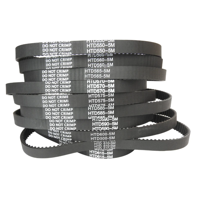 HTD5M Closed Loop Timing Belt - 15mm Width - (550mm - 615mm)