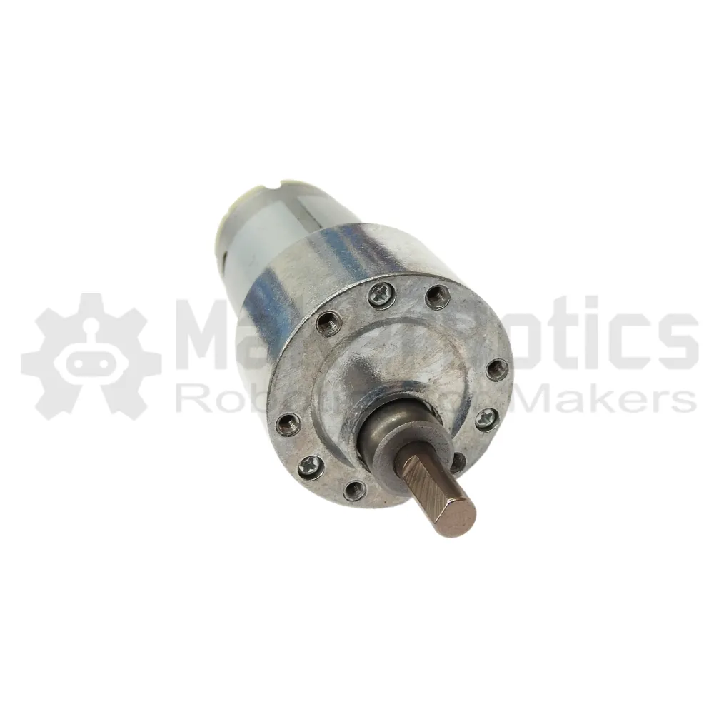 12V 37mm Spur Geared DC Motor - 220RPM - Makerbotics - Image 5