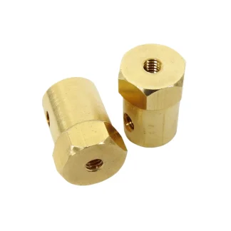12mm Hex Wheel Hub Adapter 4 - 8mm Bore (Pair) – MakerBotics