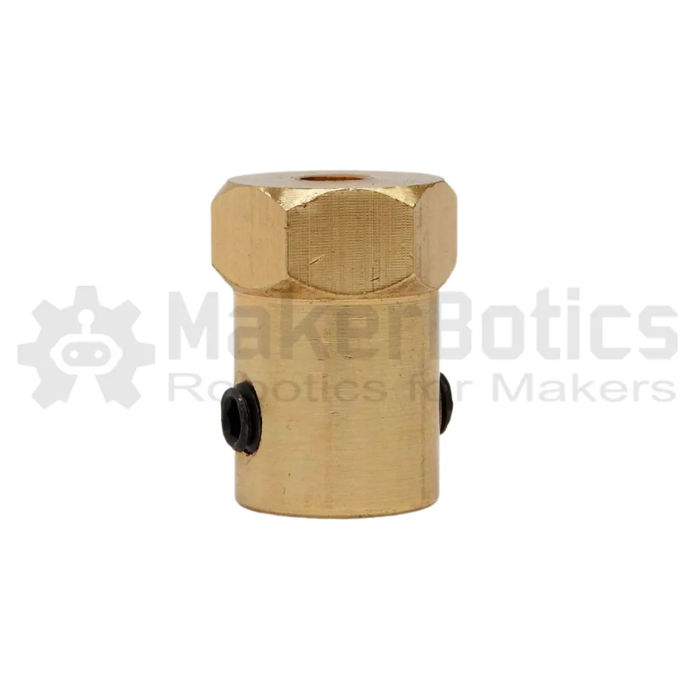 12mm Hex Wheel Hub Adapter 4 - 8mm Bore (Pair) – MakerBotics - Image 5