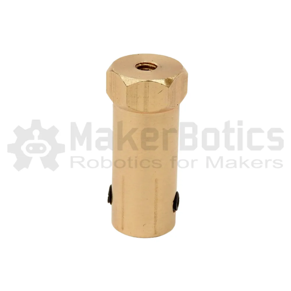 12mm Hex Wheel Hub Adapter - Extended Length 6 - 8mm Bore - (Pair) – MakerBotics - Image 3