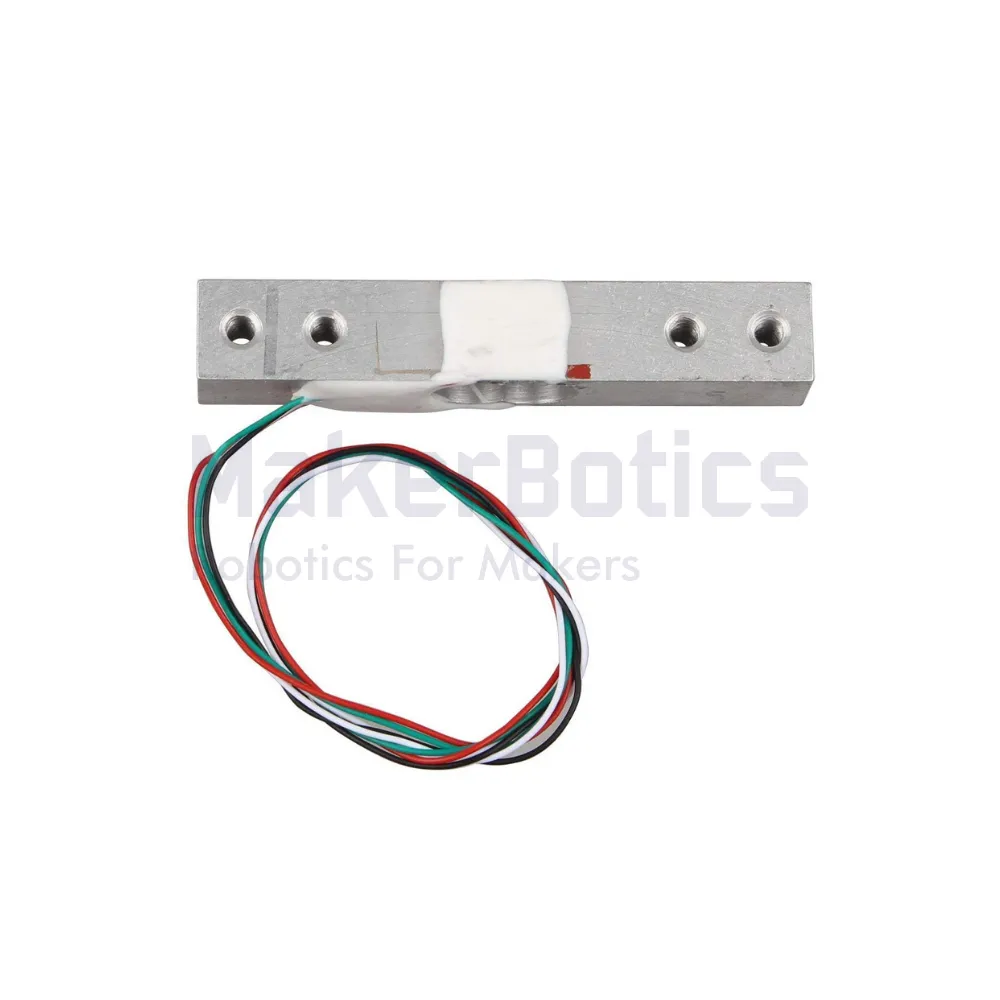 Beam Load Cell Weight Sensor + HX711 Amplifier Module (1-20kg) - MakerBotics - Image 4