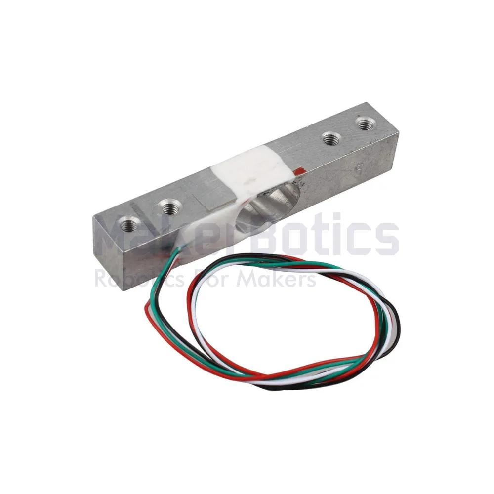 Beam Load Cell Weight Sensor + HX711 Amplifier Module (1-20kg) - MakerBotics - Image 3