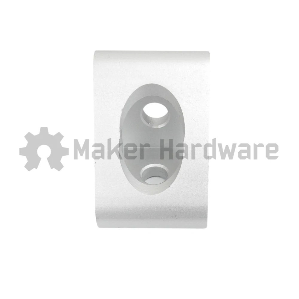 2 Hole Inside Gusset Corner Bracket - 40 Series - Front