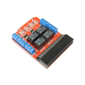 Micro:bit 4 Channel Relay Module - MakerBotics