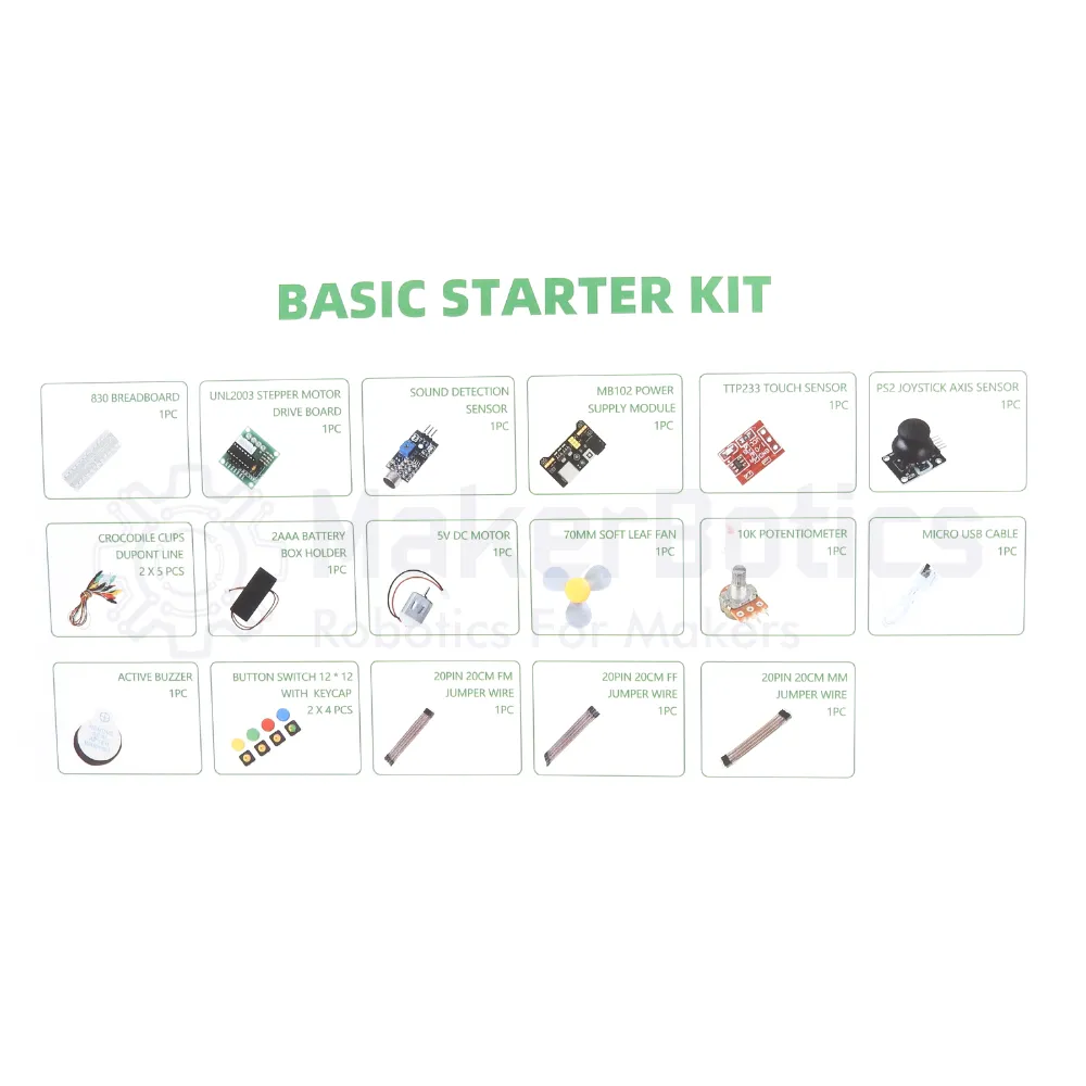 Micro:bit Basic Starter Kit - MakerBotics - Image 3