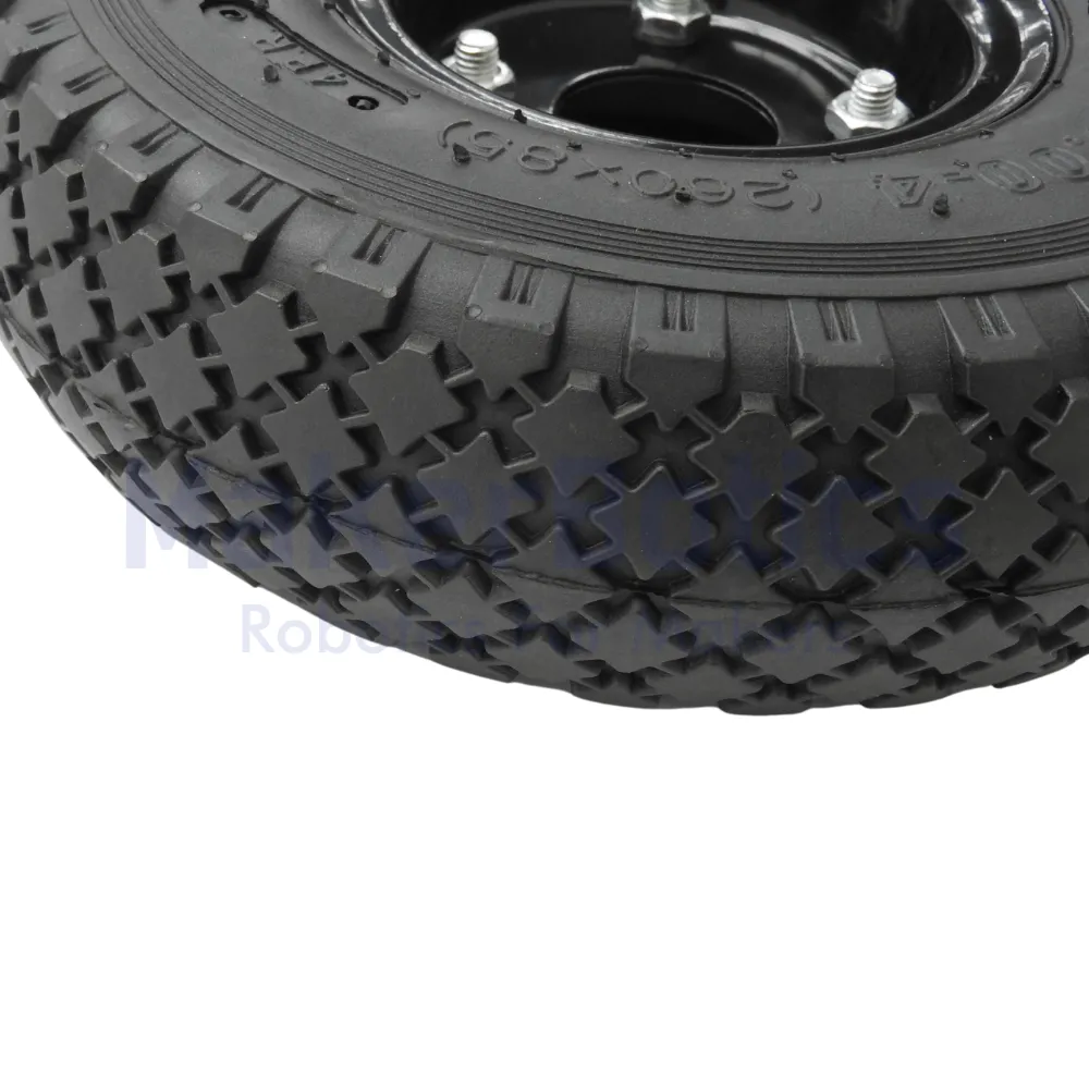 10.2 inch - 260mm Pneumatic Wheel - MakerBotics - Image 4