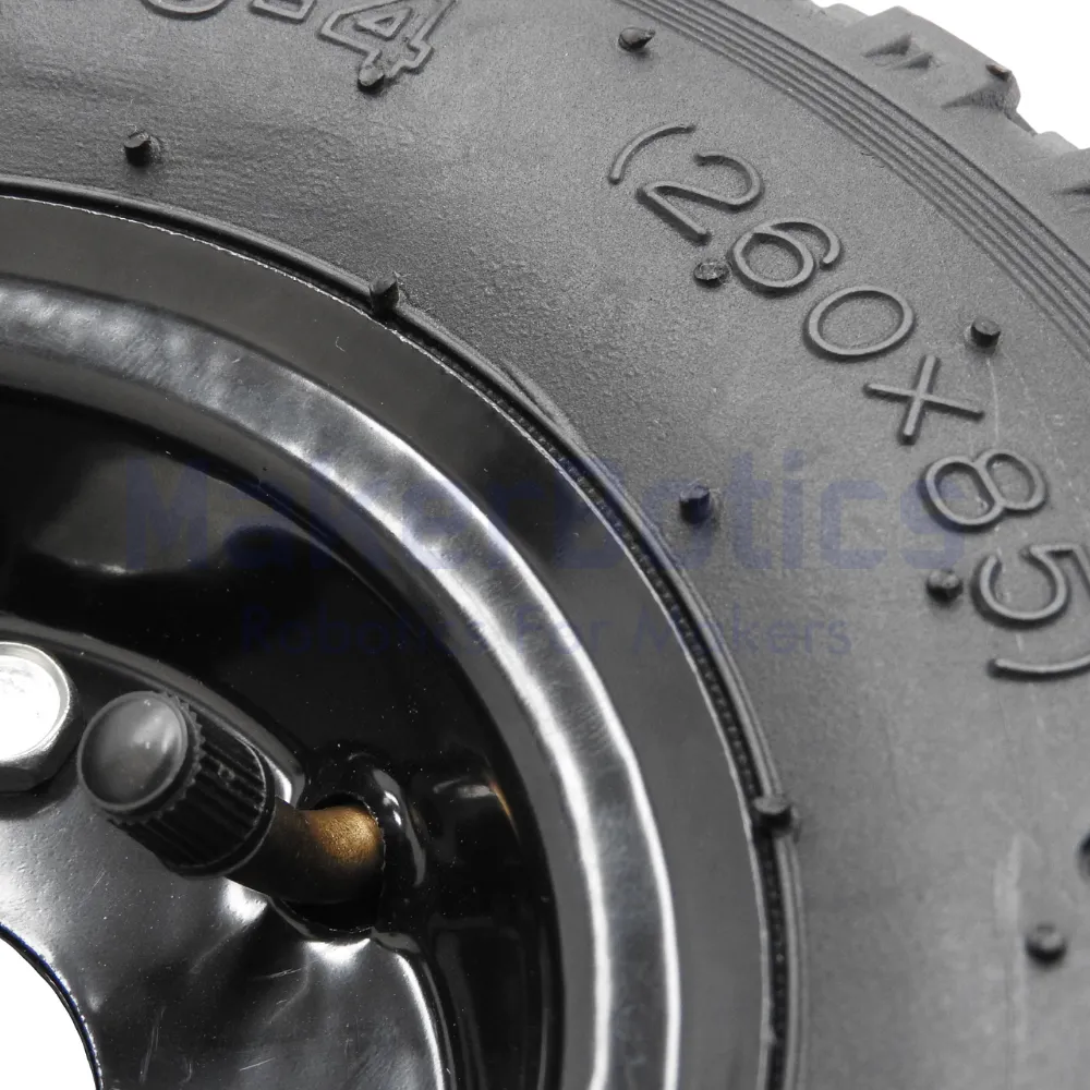 10.2 inch - 260mm Pneumatic Wheel - MakerBotics - Image 5