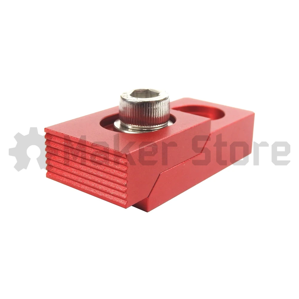 Short Toe Clamp - M6 - Aluminium - Image 3
