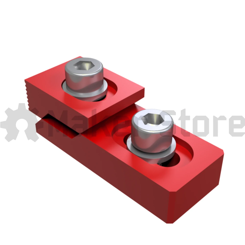Long Toe Clamp - M6 - Aluminium - Image 4