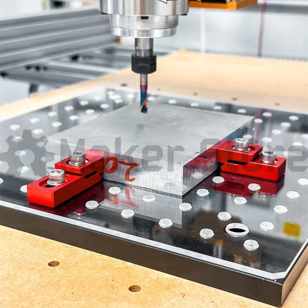 Machining Baseboard 300x300mm - M6 - Aluminium - Image 4