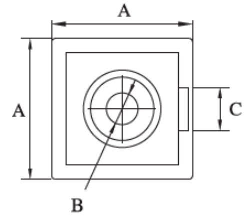 40x40 Endcap Bracket A