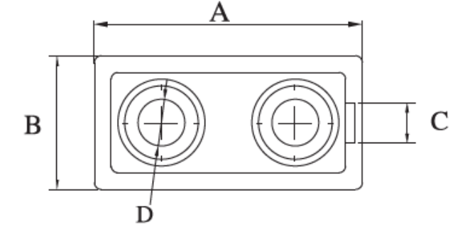 40x80 Endcap Bracket A