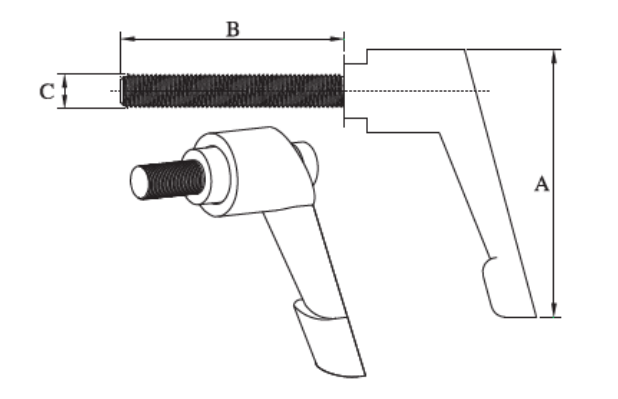 M8 Lock Handle