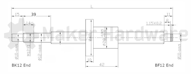 SFU1610 Technical Diagram