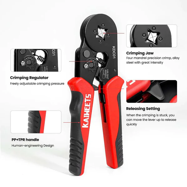Bootlace Ferrule Crimping Tool Kit 1200pc - Image 5