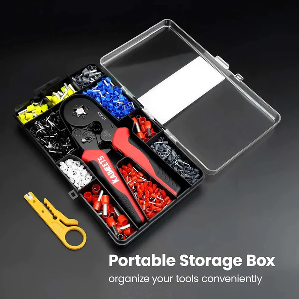 Bootlace Ferrule Crimping Tool Kit 1200pc - Image 4