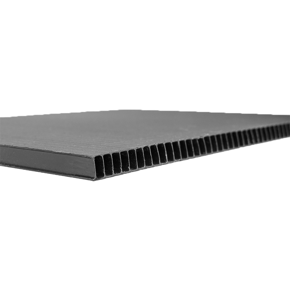 Black Corflute Sheets - 6mm - Image 3