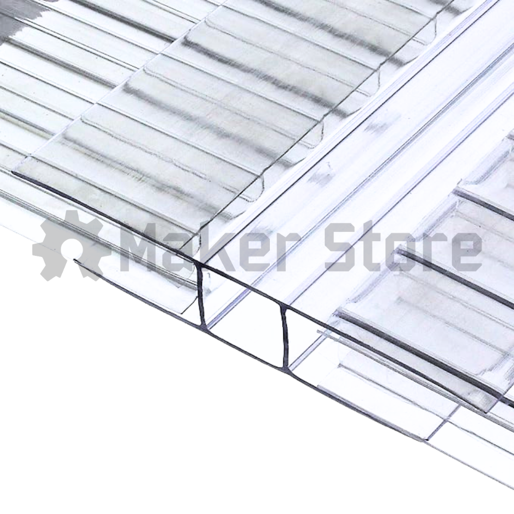 Clear corflute joiner