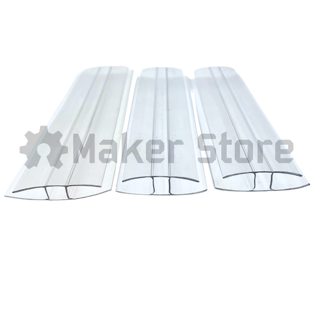 Clear corflute joiner