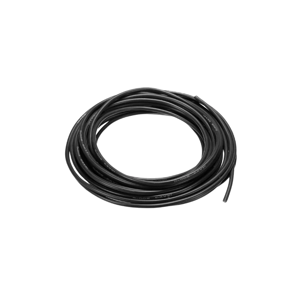 16AWG Silicone Wire - Black - Per Meter - MakerBotics