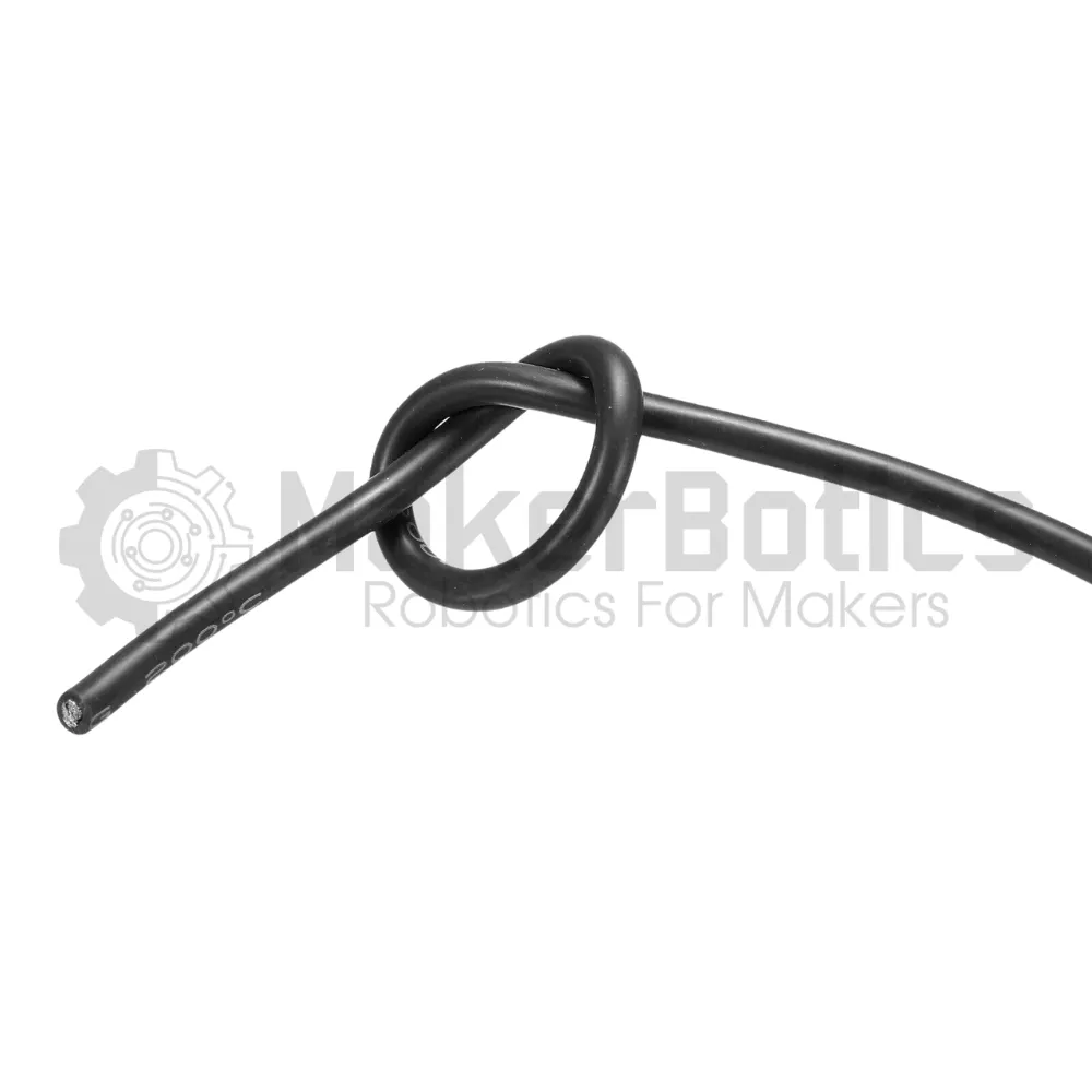 16AWG Silicone Wire - Black - Per Meter - MakerBotics - Image 3
