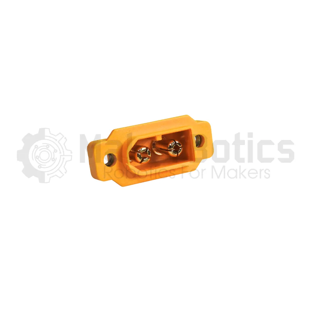 AMASS Panel Mount XT60E-M High Current DC Connector - Male - MakerBotics - Image 4